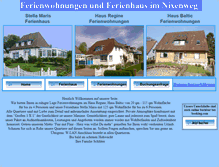 Tablet Screenshot of nixenweg-hohwacht.de